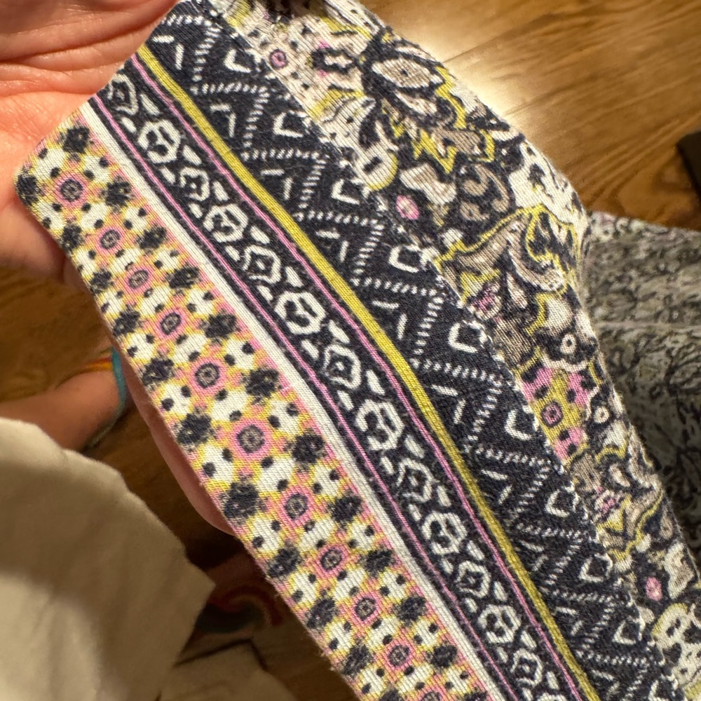 J. Jill Bohemian print faux wrap skirt - Picture 6 of 8